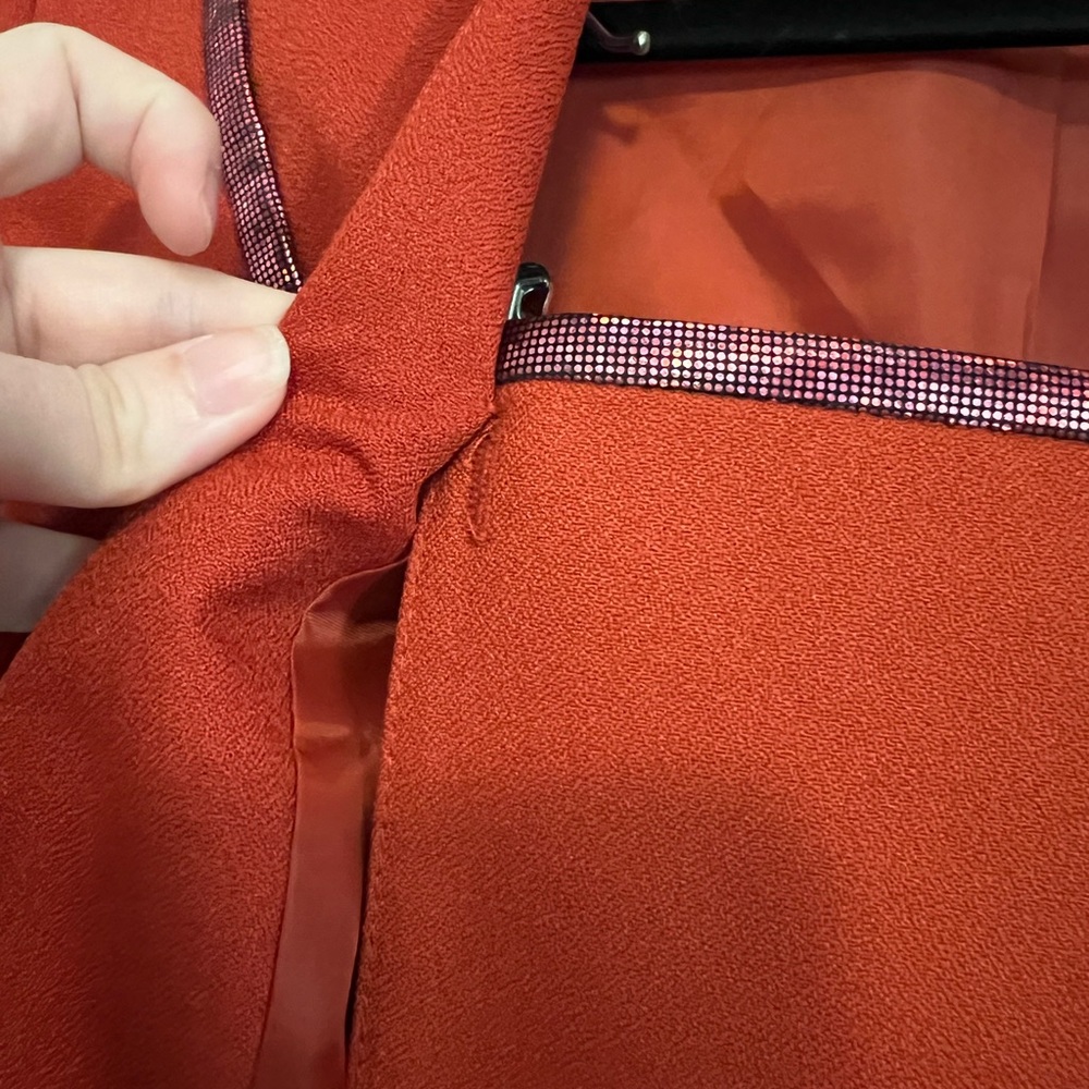 Roma size 12 burnt orange skirt suit set - NWT - Picture 6 of 11